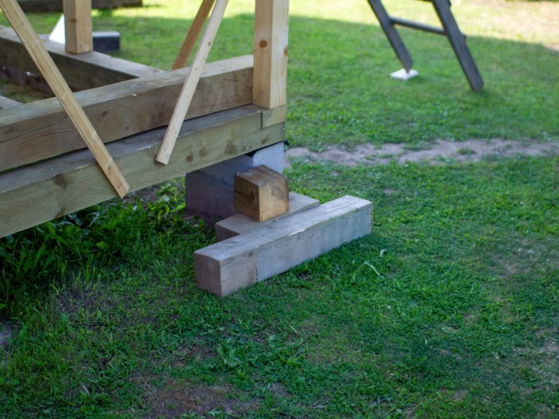 Inside the Porch: Beams and Supports